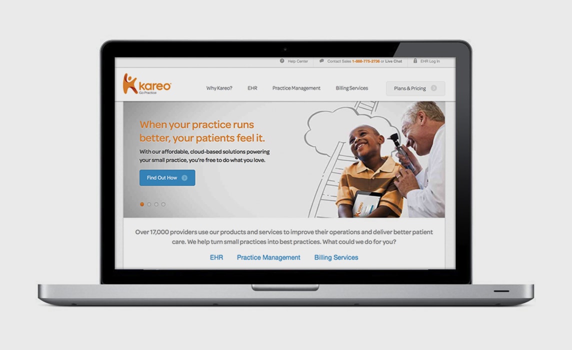Kareo website
